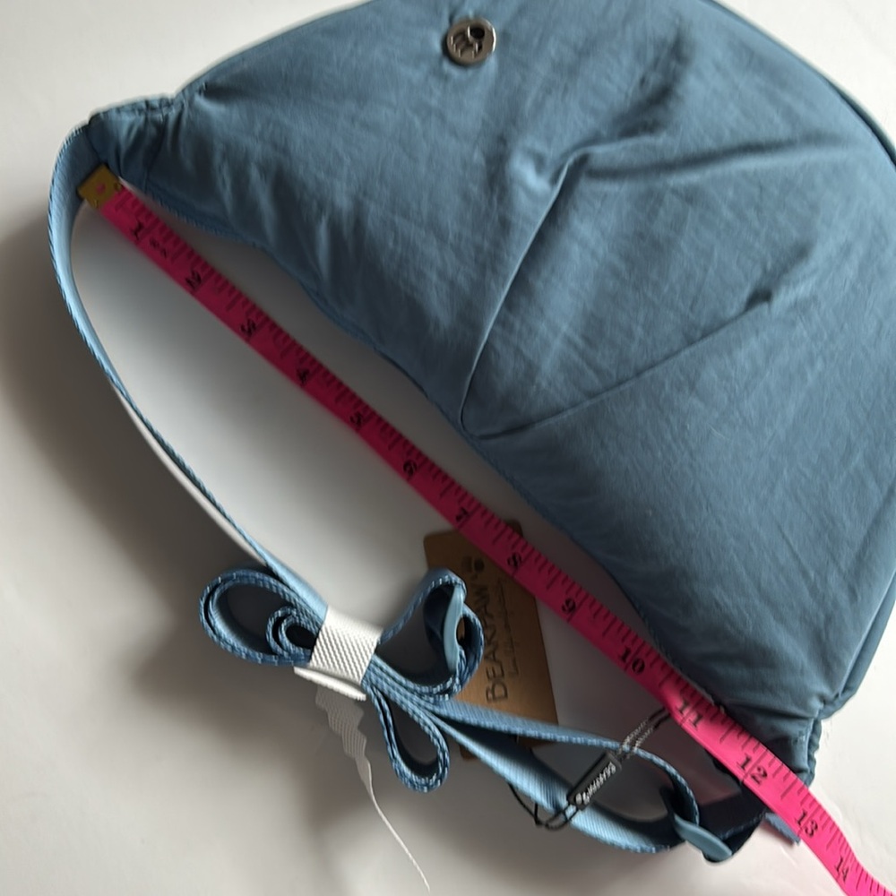BearPaw Blue Crescent Crossbody Bag with Adjustable Strap - Picture 13 of 16